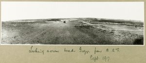 Looking across Wadi Guzzeh from North to South by Capt. Arthur Rhodes